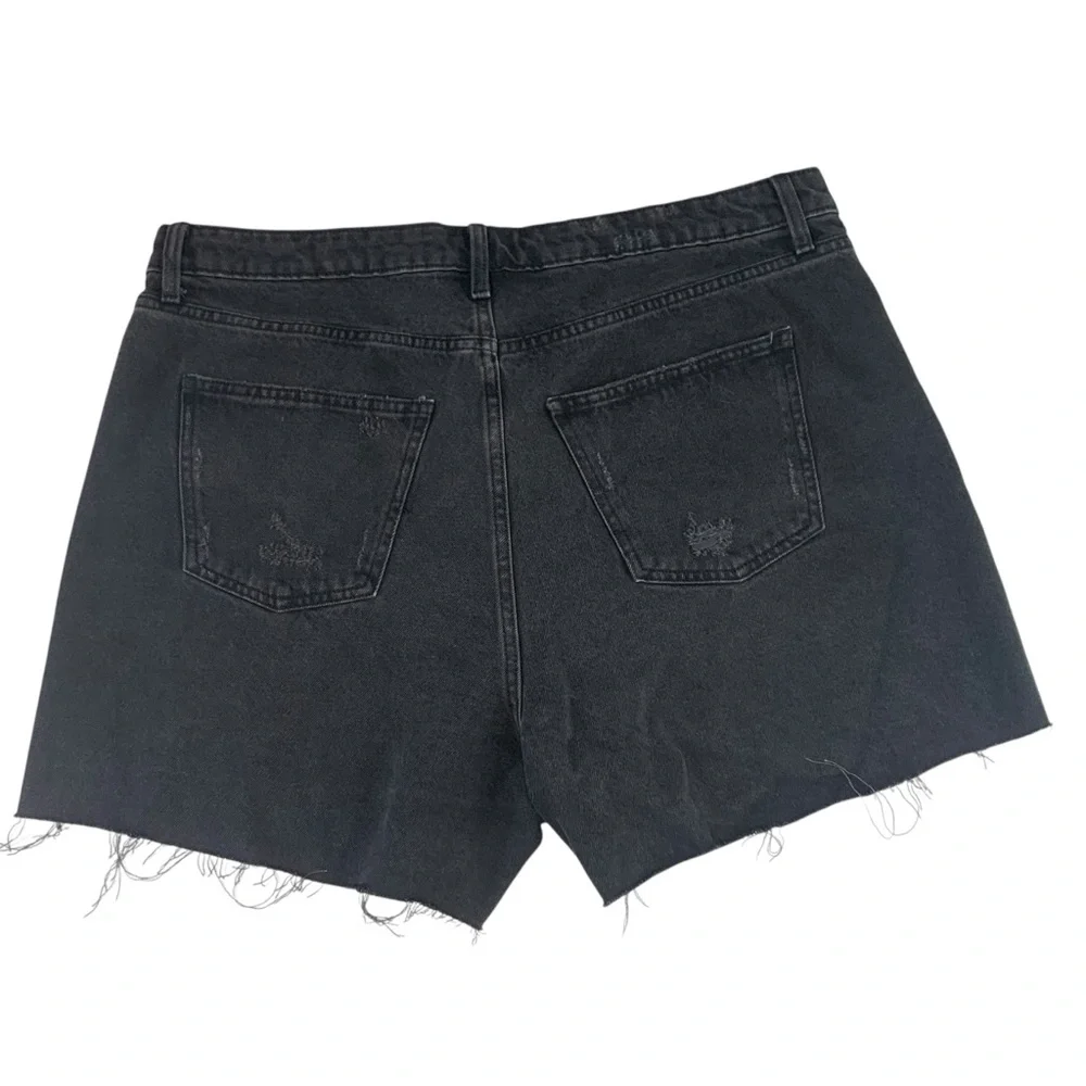 WILD FABLE Super High Rise Cut Off Denim Shorts